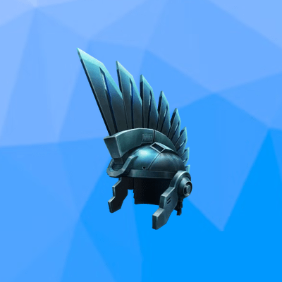 Blue Steel Mohawk Helmet - RoCrate