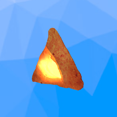 Flaming Hot Chip Head - RoCrate